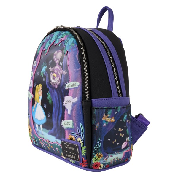 MINI SAC À DOS LENTICULAIRE ALICE AU PAYS DES MERVEILLES - DISNEY LOUNGEFLY