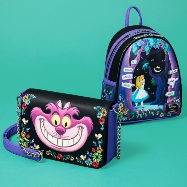 MINI SAC À DOS LENTICULAIRE ALICE AU PAYS DES MERVEILLES - DISNEY LOUNGEFLY