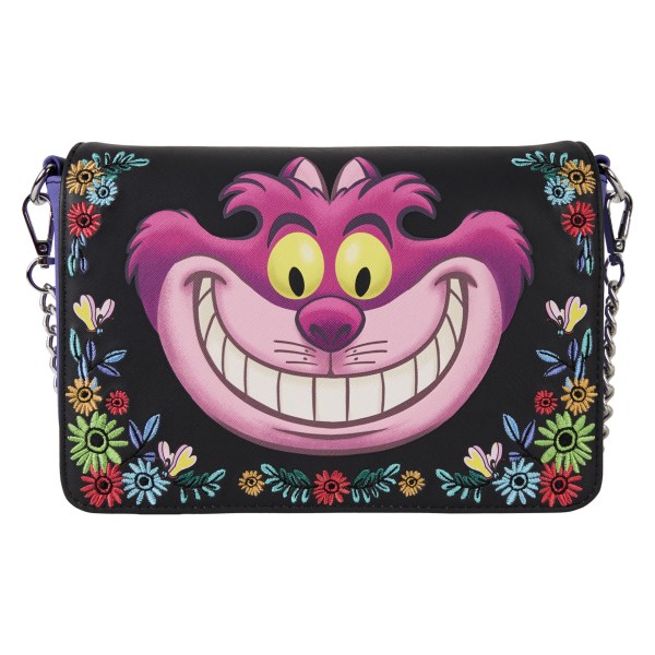 SAC BANDOULIÈRE CHAT CHESHIRE ALICE AU PAYS DES MERVEILLES - DISNEY LOUNGEFLY