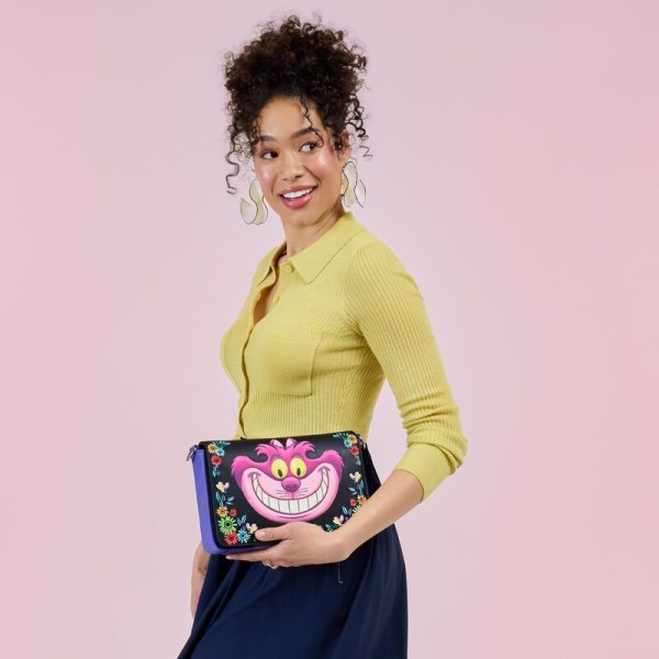 SAC BANDOULIÈRE CHAT CHESHIRE ALICE AU PAYS DES MERVEILLES - DISNEY LOUNGEFLY