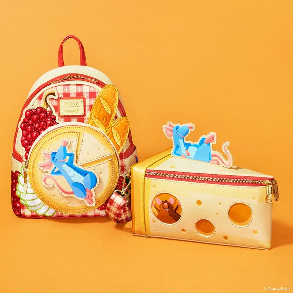 SAC À BANDOULIÈRE À RATATOUILLE FROMAGE - DISNEY-PIXAR LOUNGEFLY
