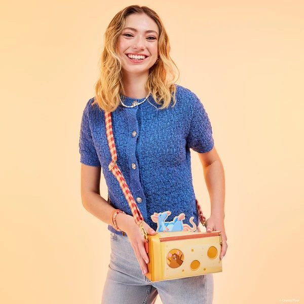 SAC À BANDOULIÈRE À RATATOUILLE FROMAGE - DISNEY-PIXAR LOUNGEFLY