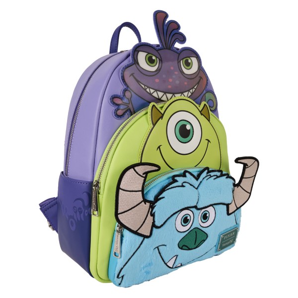 SAC À DOS À TROIS POCHES MONSTRES ET CIE - DISNEY-PIXAR LOUNGEFLY