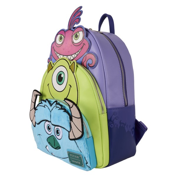 SAC À DOS À TROIS POCHES MONSTRES ET CIE - DISNEY-PIXAR LOUNGEFLY