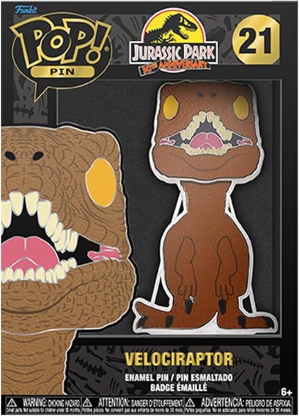 Jurassic Park Pop! 21 Pins Vélociraptor