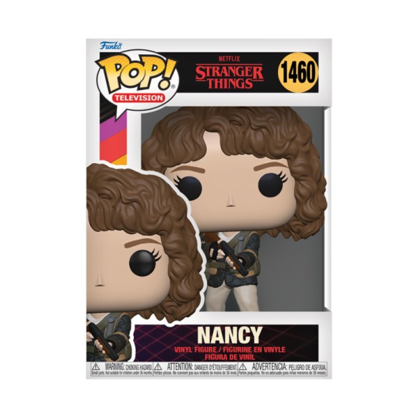 Stranger Things Saison 4 Pop! 1460 Fusil à pompe Hunter Nancy