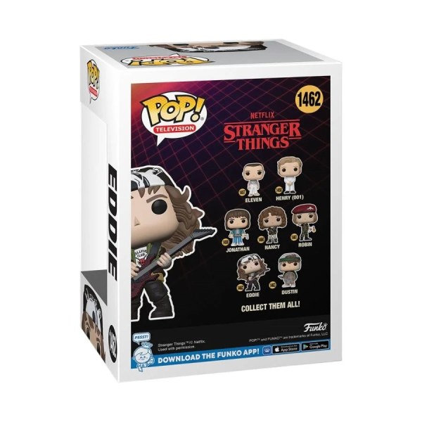 Stranger Things Saison 4 Pop! 1462 Hunter Eddie Guitare