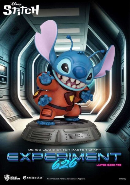 Statuette Lilo et Stitch Master Craft Experiment 626 39 cm - Disney Mastercraft