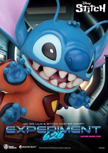 Statuette Lilo et Stitch Master Craft Experiment 626 39 cm - Disney Mastercraft