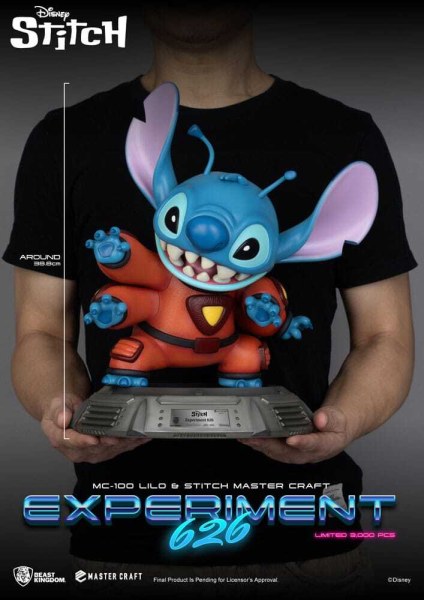 Statuette Lilo et Stitch Master Craft Experiment 626 39 cm - Disney Mastercraft