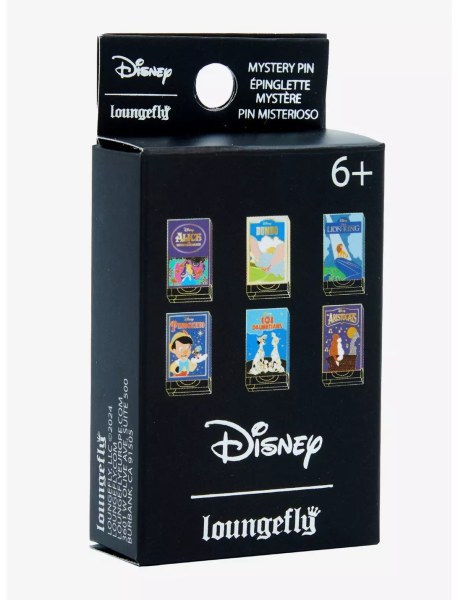 Mystery Box Pin's Pochettes VHS classiques - Disney Loungefly