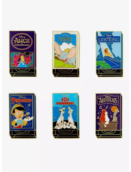 Mystery Box Pin's Pochettes VHS classiques - Disney Loungefly