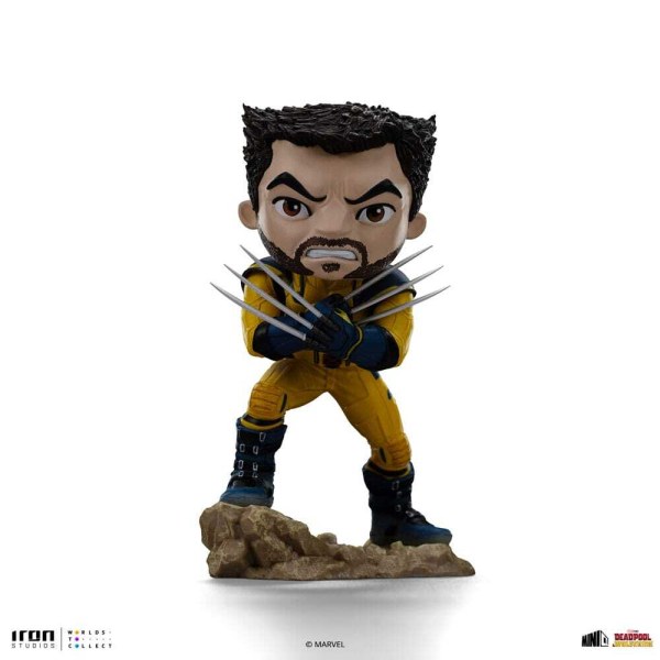 Deadpool et Wolverine figurine Mini Co. PVC Deadpool and Wolverine set Unmasked 14 cm