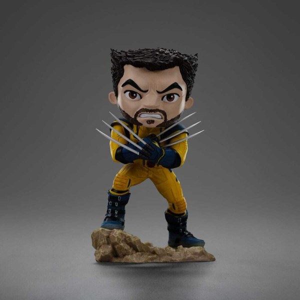 Deadpool et Wolverine figurine Mini Co. PVC Wolverine Unmasked 14 cm