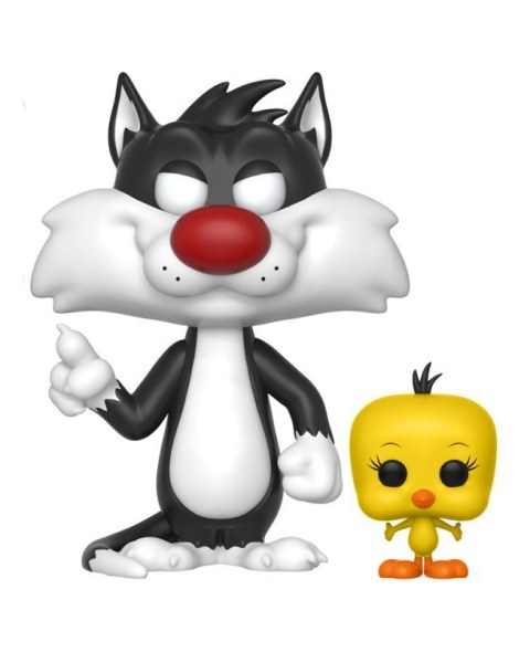 Looney Tunes POP! 309 Télévision Vinyle Sylvestre & Titi 9 cm