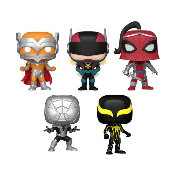 Marvel pack 5 figurines POP! Vinyl Year of the Spider Special Edition 9 cm