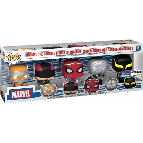 Marvel pack 5 figurines POP! Vinyl Year of the Spider Special Edition 9 cm