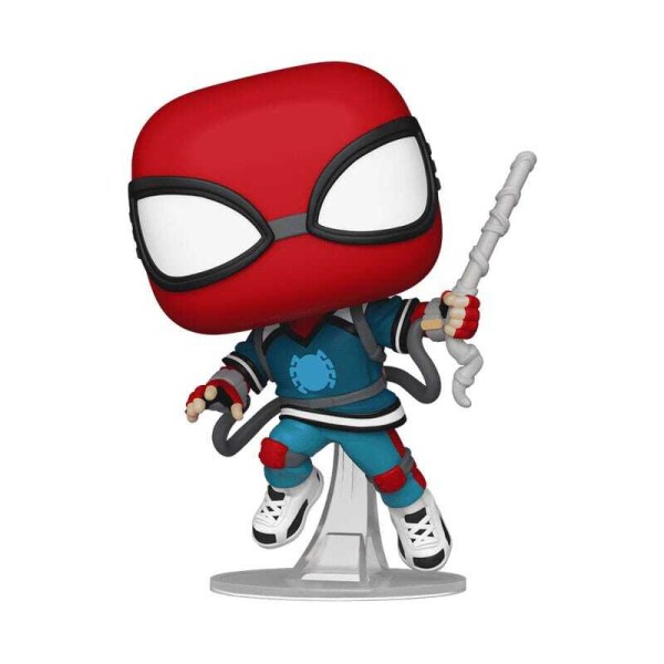 Figurine en vinyle Spider-Man POP! 1527 du sympathique quartier, Proto Suit Spider-Man 9 cm
