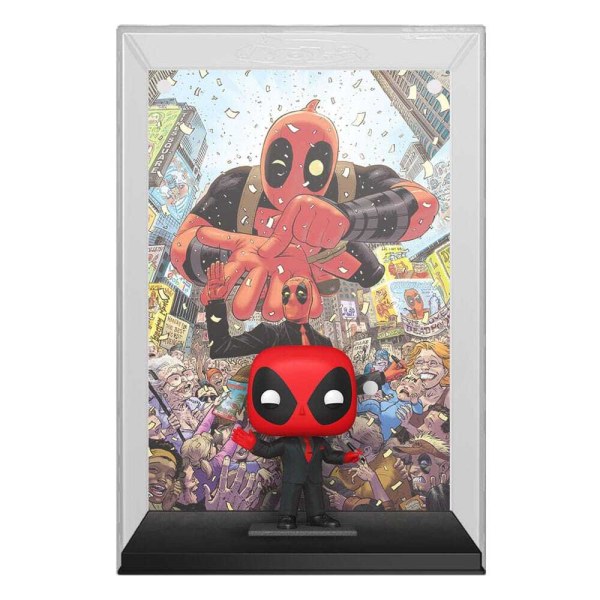 FUNKO POP! 46 Comic Couverture Deadpool en Costume Noir - Marvel Deadpool (2025)
