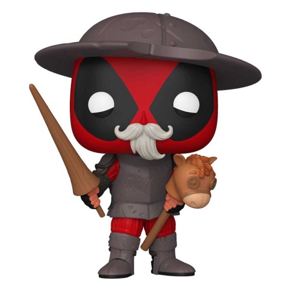 Figurine en vinyle Marvel POP! 1492 Plus Deadpool en Don Quichotte 9 cm