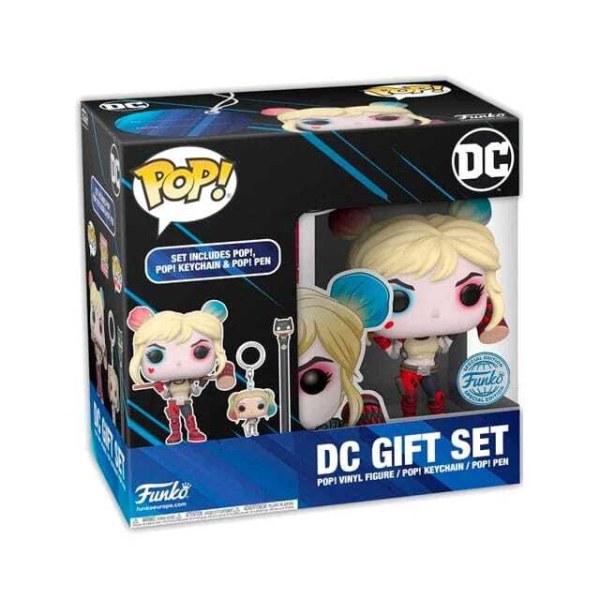 Coffret cadeau DC POP! Exclusivité Harley Quinn 2024