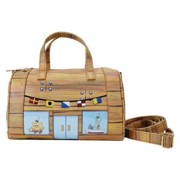 sac à bandoulière Krusty Krab Loungefly Bob l'éponge 25e anniversaire