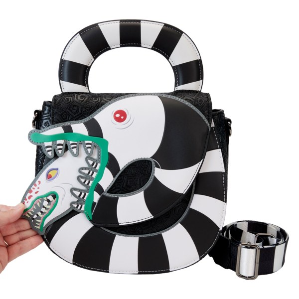sac à bandoulière Loungefly Beetlejuice Sandworm