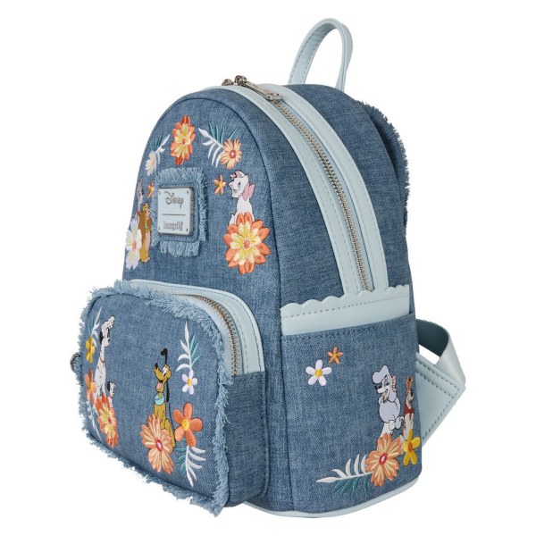 MINI SAC À DOS À FRANGES CHIENS ET CHATS - DISNEY LOUNGEFLY