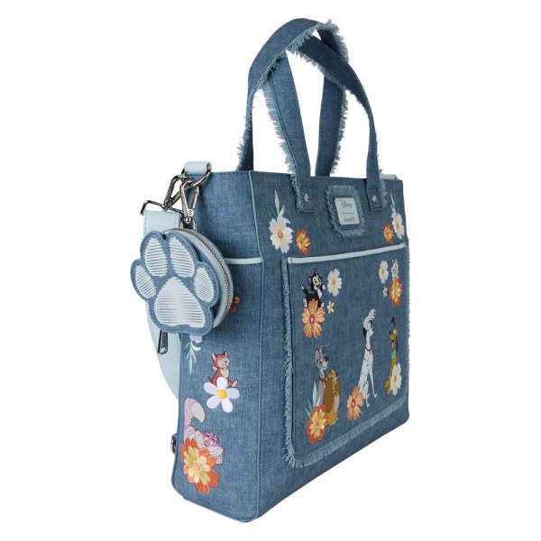 Sac à dos convertible et Tote bag avec porte-monnaie Chiens et Chats - DISNEY LOUNGEFLY