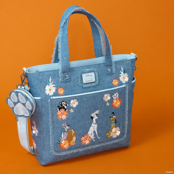 Sac à dos convertible et Tote bag avec porte-monnaie Chiens et Chats - DISNEY LOUNGEFLY
