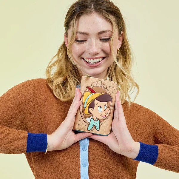 Portefeuille Cameo Pinochio - Disney Loungefly