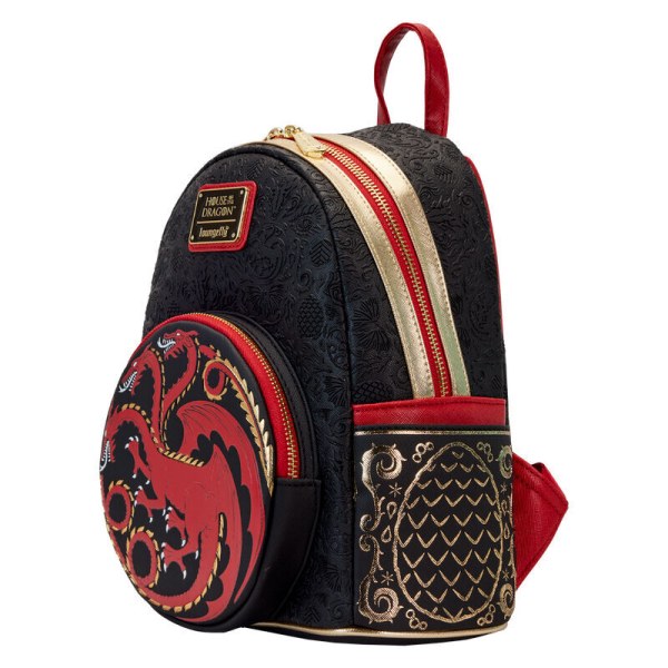 Sac à dos Loungefly Game of Thrones House of the Dragon Targaryen 26 cm