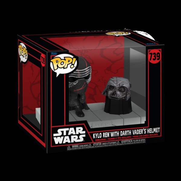 Star Wars Pop! 739 Deluxe Darkside Kylo Ren Masque Vador