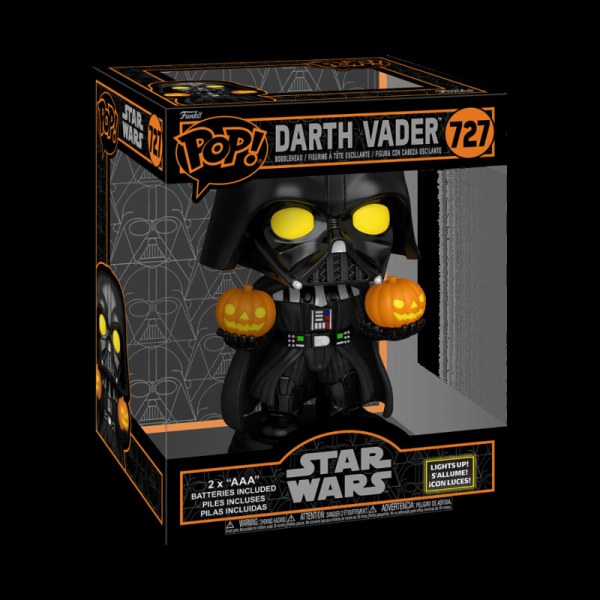 Star Wars Pop! 727 Super Sfx Dark Vador illuminé