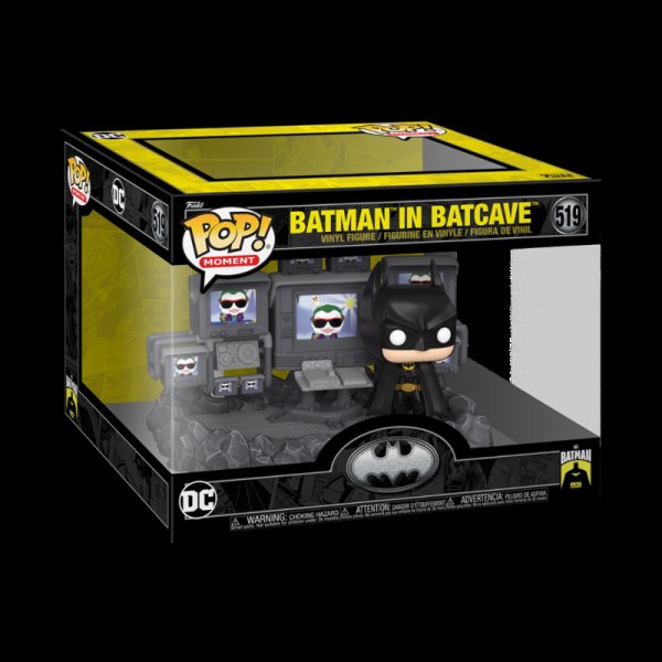 DC Pop! 519 Moments Batman 85e anniversaire Batman dans la Batcave