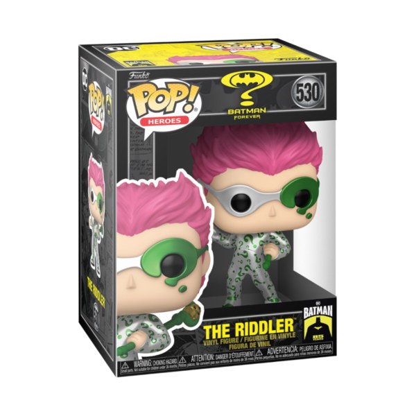 DC Pop! 530 Batman Forever The Riddler Métallique