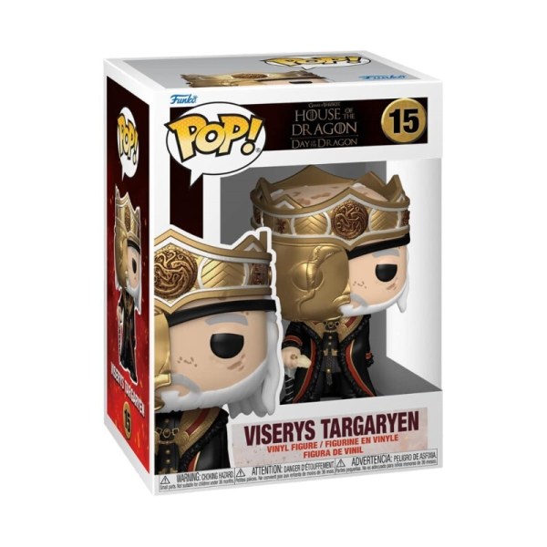 FUNKO POP! 15 Viserys masqués - House Of The Dragon S2
