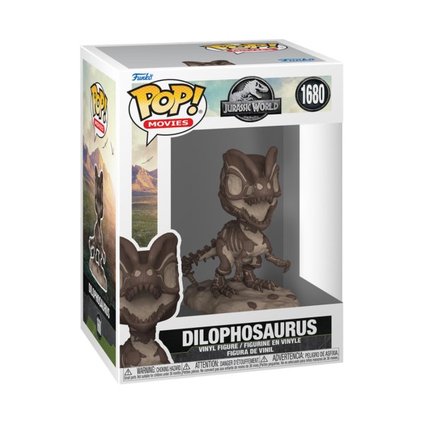 Jurassic Park Pop! 1860 Dilophosaure fossile