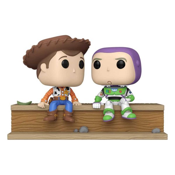 Toy Story POP Moment 1599 Figurines en vinyle Woody et Buzz (30e anniversaire) 9 cm
