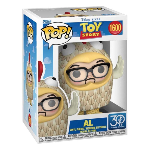 FUNKO POP! 1600 Al en costume de poulet - Disney Toy Story 30e Anniversaire