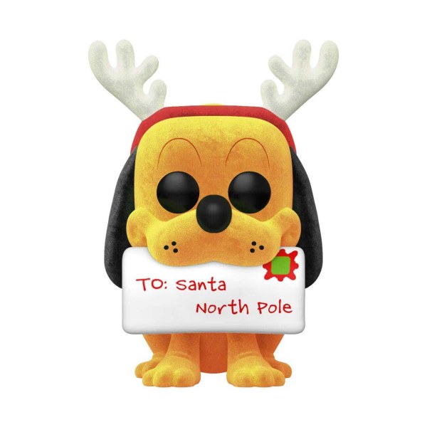 FUNKO POP! 1227 Pluto festif (Flocké) Édition Spéciale - Disney
