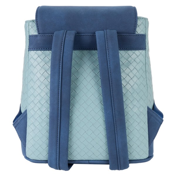 Mini sac à dos Stitch à cordon de serrage broderie florale - DISNEY LOUNGEFLY