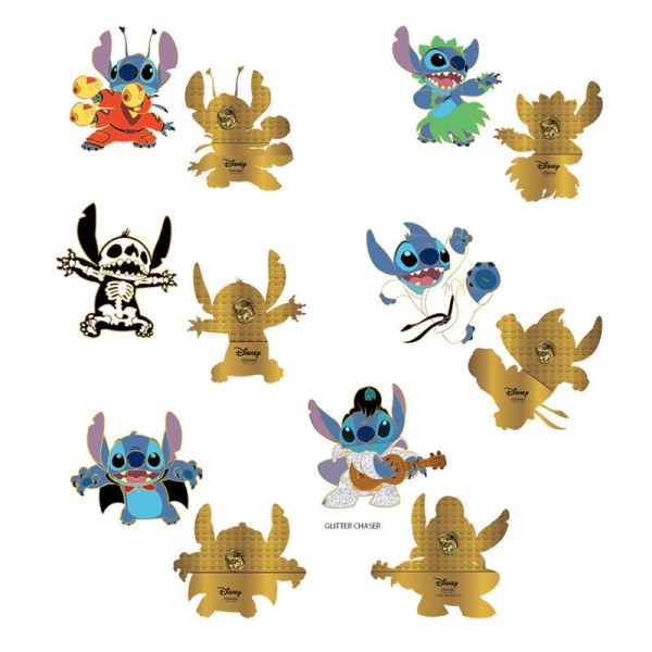 Pin's en émail Loungefly Disney Stitch Mystery Box