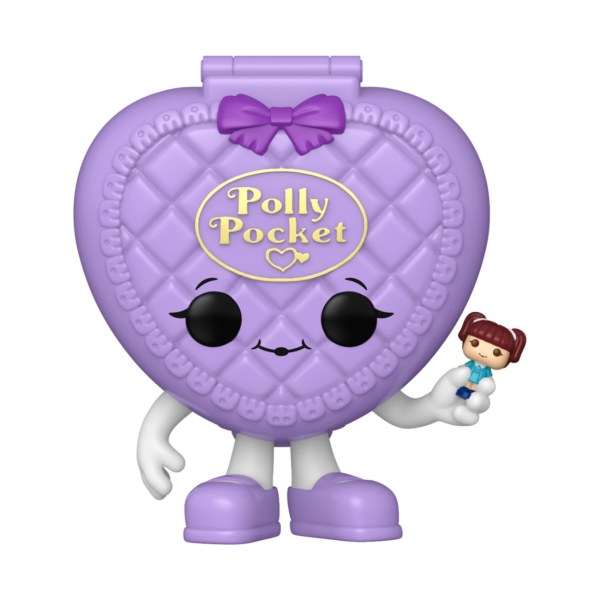 Polly Pocket Pop! 158 Coeur Coquillage Violet