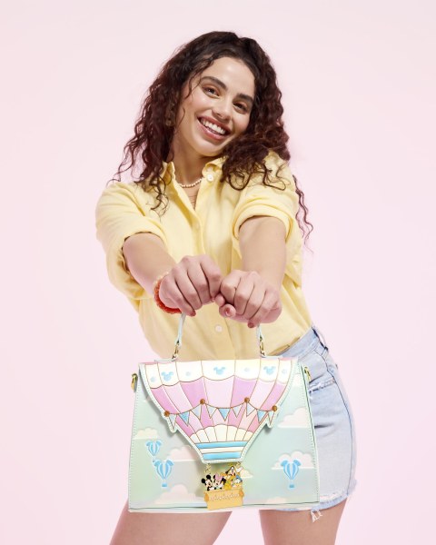 Sac à bandoulière Montgolfière Disney Mickey et ses amis - Disney Loungefly