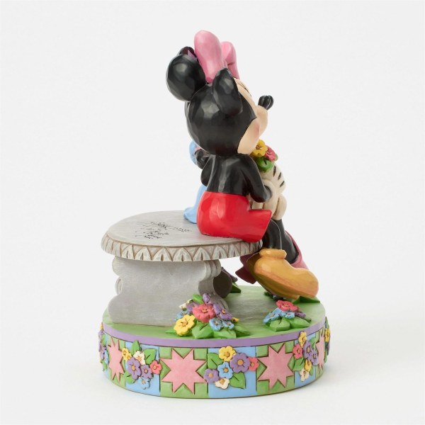 MICKEY ET MINNIE SUR UN BANC - DISNEY TRADITIONS