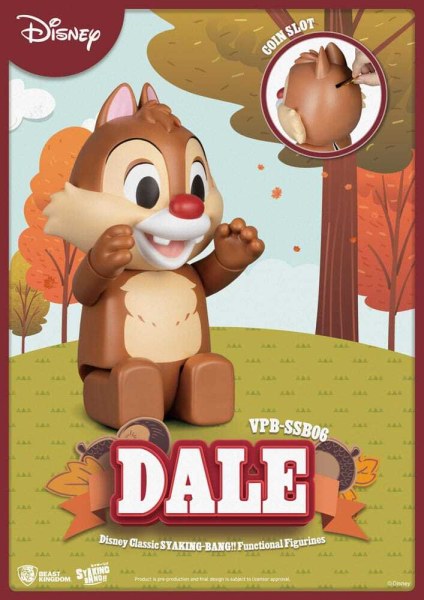 Disney: Classic Chip 'n' Dale Syaking Bang PVC Figur Dale 33 cm