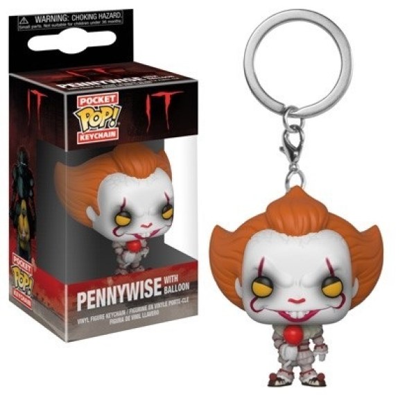 Horror Pocket Pop It Pennywise avec ballon