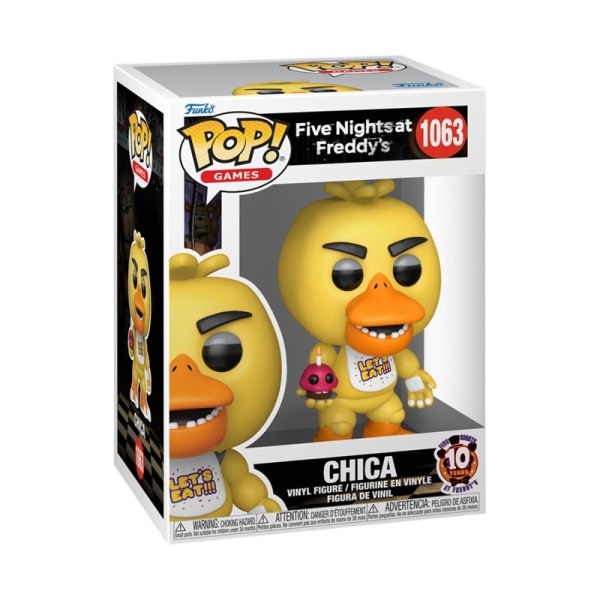 Five Night At Freddy's Pop! 1063 10e anniversaire Chica