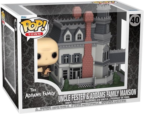 Pop Town 40 La Maison Addams et Oncle Fetide - La Famille Addams